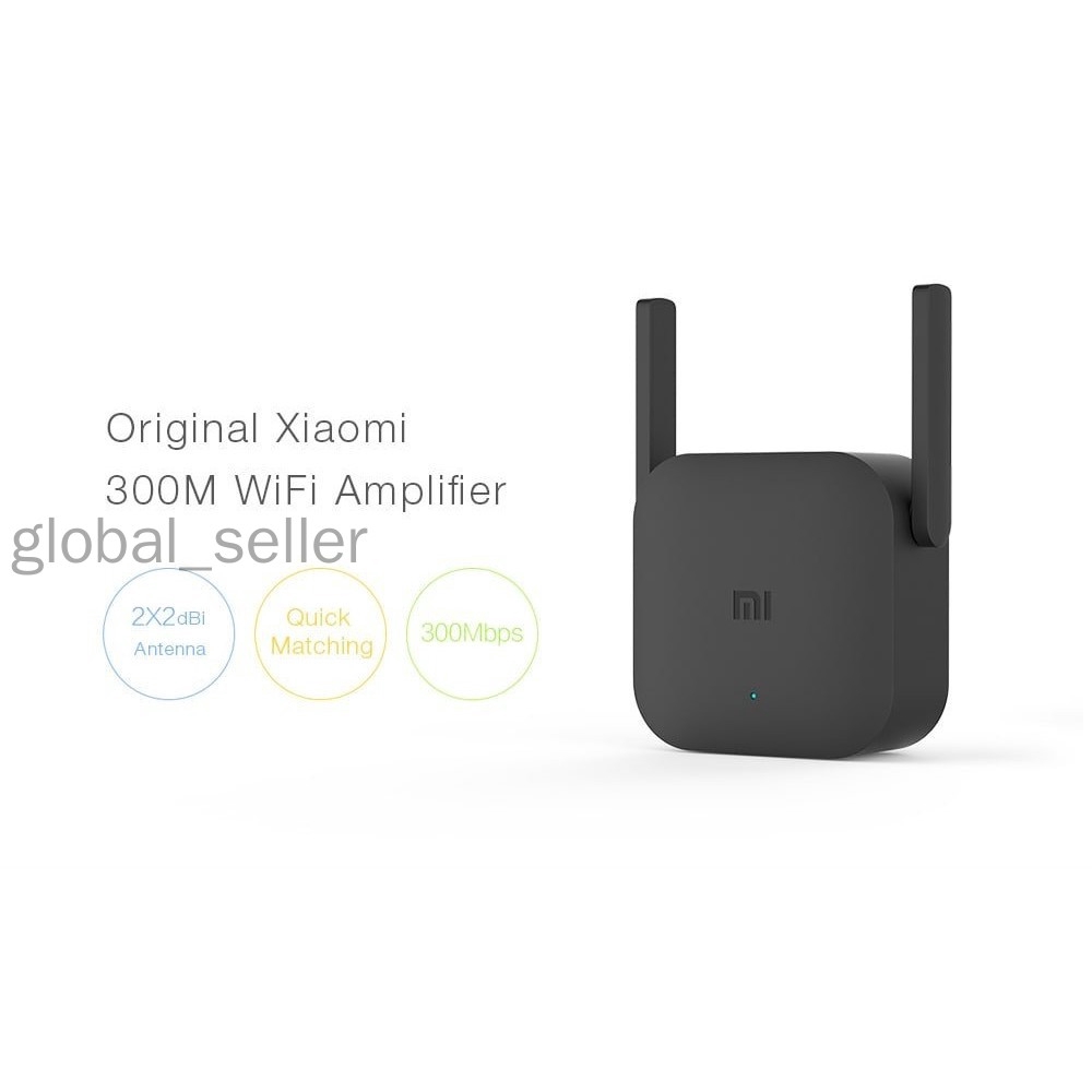 Xiaomi WiFi Extender Repeater Pro Amplifier with 2 Antenna 300M 2.4G