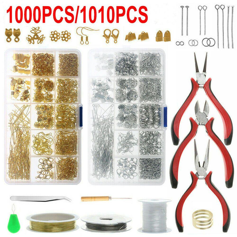 PINEVN Bộ Kìm Mũi Tròn Màu Sắc Vàng / Bạc Chuyên Dụng Làm Trang Sức