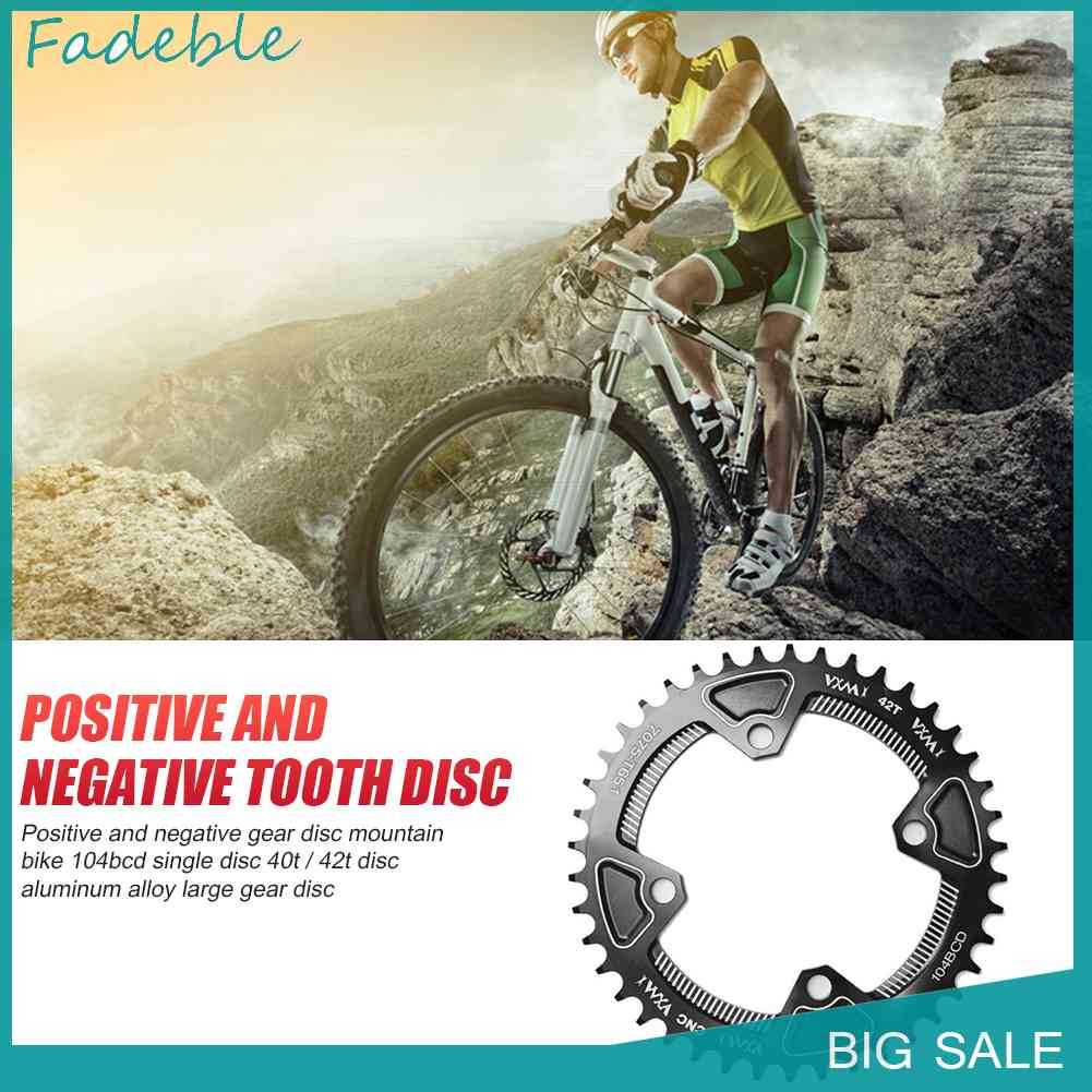 Đĩa Xích Xe Đạp Leo Núi Vxm 104BCD 40T/42T