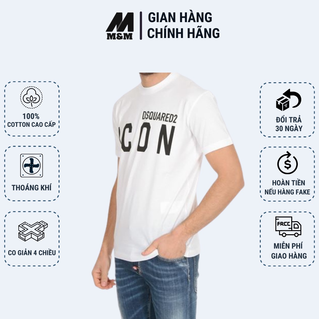 Áo Thun Nam Cao Cấp M&amp;M MamModel Áo Thun Cổ Tròn, Tay Ngắn, In Họa Tiết, Vải Cotton Xuất Xịn, Chuẩn form, Dày Dặn HC28