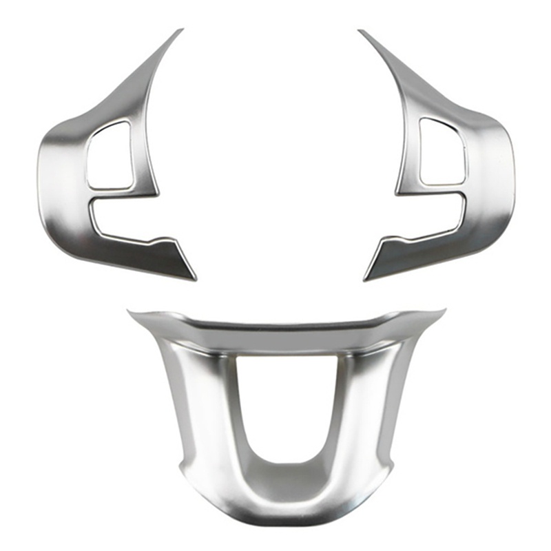 Bộ 3 Viền Trang Trí Vô Lăng Xe Hơi Peugeot 2008 208 308 2014-2018