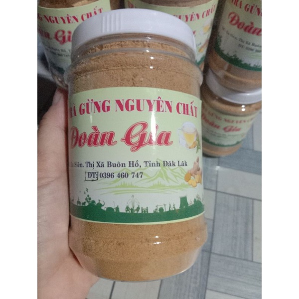 Trà Gừng hòa tan 400gr, trà gừng