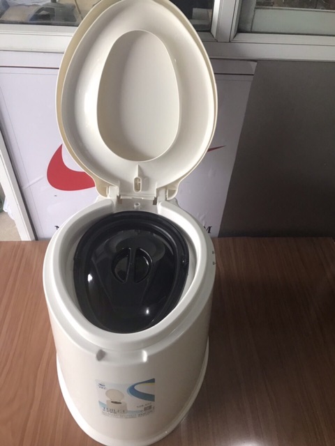 Bô vệ sinh người già, toilet mini di động cao cấp