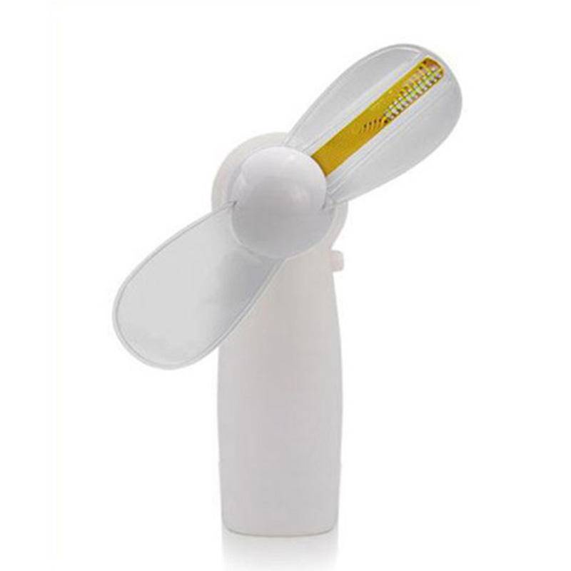 Quạt USB Mini Cầm Tay Có Đèn LED Phát Sáng Chữ I Love You Để Bàn Tiện Dụng