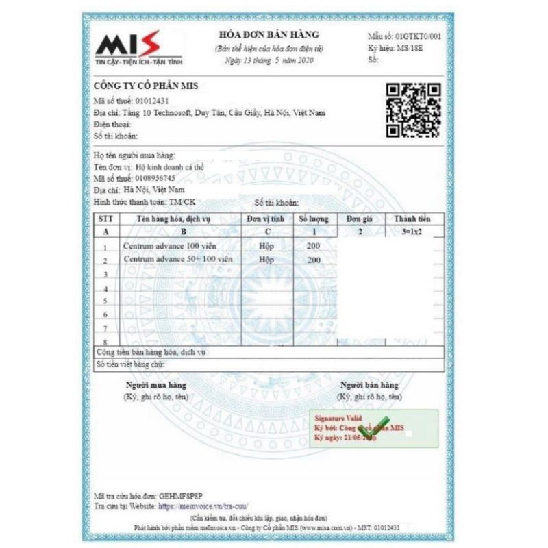 VIÊN UỐNG TỔNG HỢP CENTRUM | Thế Giới Skin Care