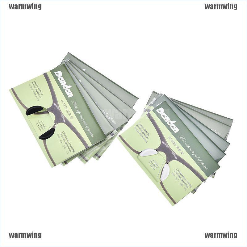 Bộ 5 Cặp Đệm Mũi silicone 1.8mm Chống Trượt Cho Mắt Kính