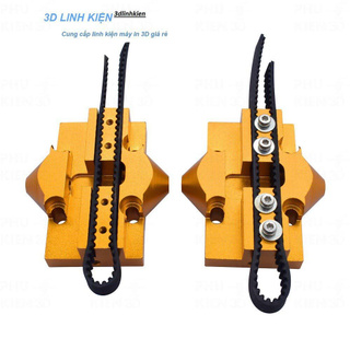 giá dây đai GT2 cho cánh tay đòn máy in delta dùng ốc M3 hoặc M4