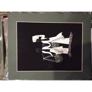 Tranh thêu quà tặng du lịch Cô Gái Áo Dài Việt Nam