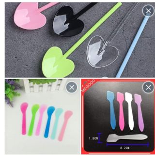 Muỗng xúc bột đắp mặt nạ múc kem dạng lỏng