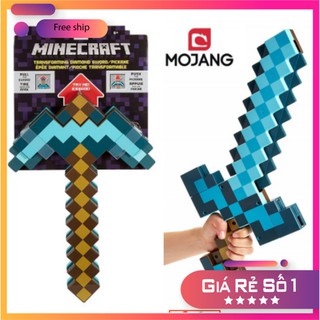 Kiếm Cúp biến hình kim cương Minecraft chính hãng Mojang