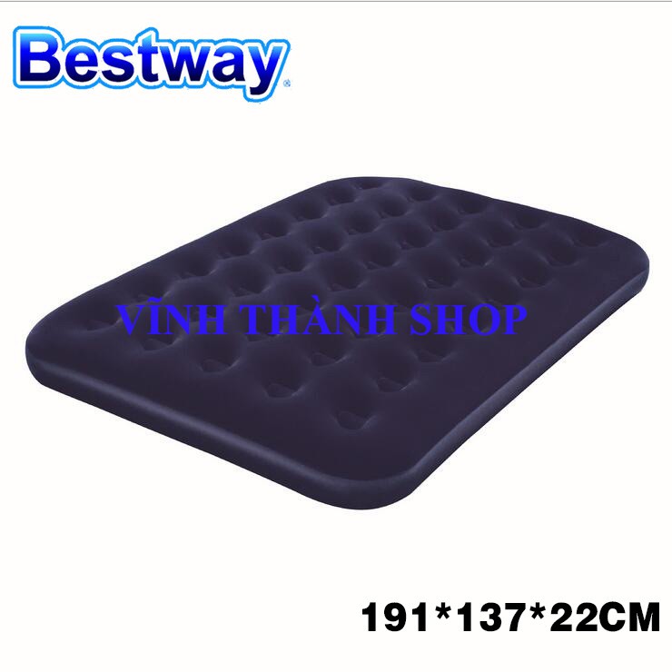 [ Tặng bơm điện 2 chiều ] Đệm hơi Bestway Nệm hơi cao cấp Đệm bơm hơi 67002