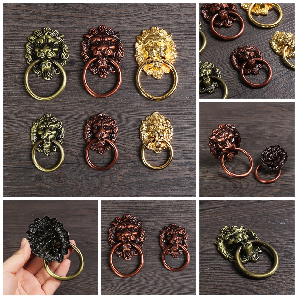 Tay Nắm Ngăn Kéo Bằng Đồng Cổ Điển