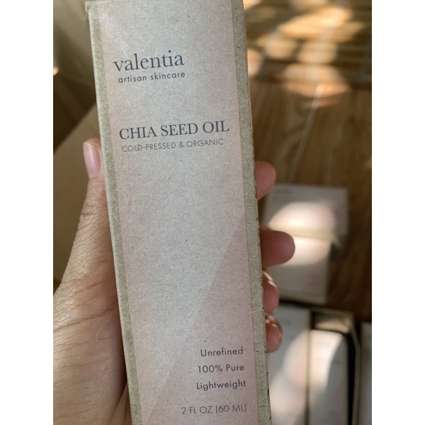 Dầu hạt Chia 60ml Valentia 60ml