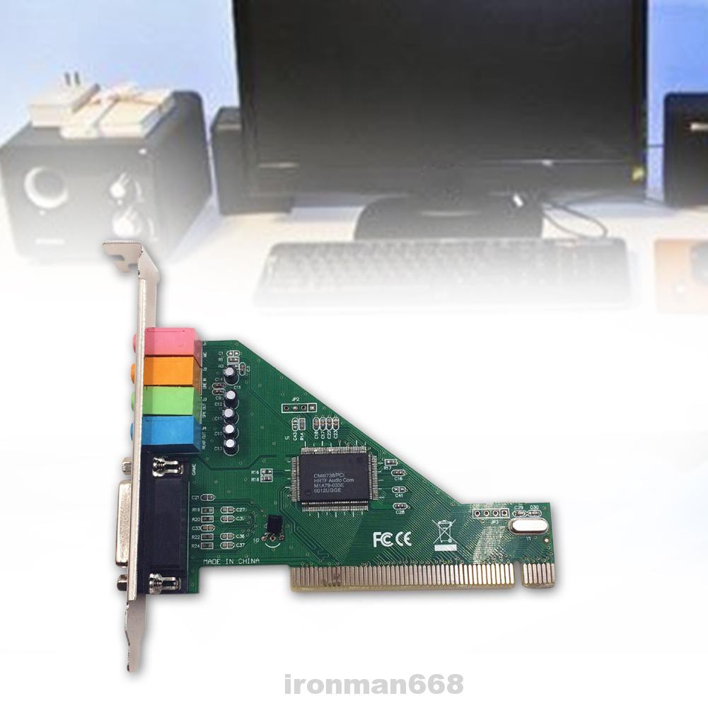 Thẻ Ghi Âm Thanh Cd 4.1ch Cmi8738 | BigBuy360 - bigbuy360.vn