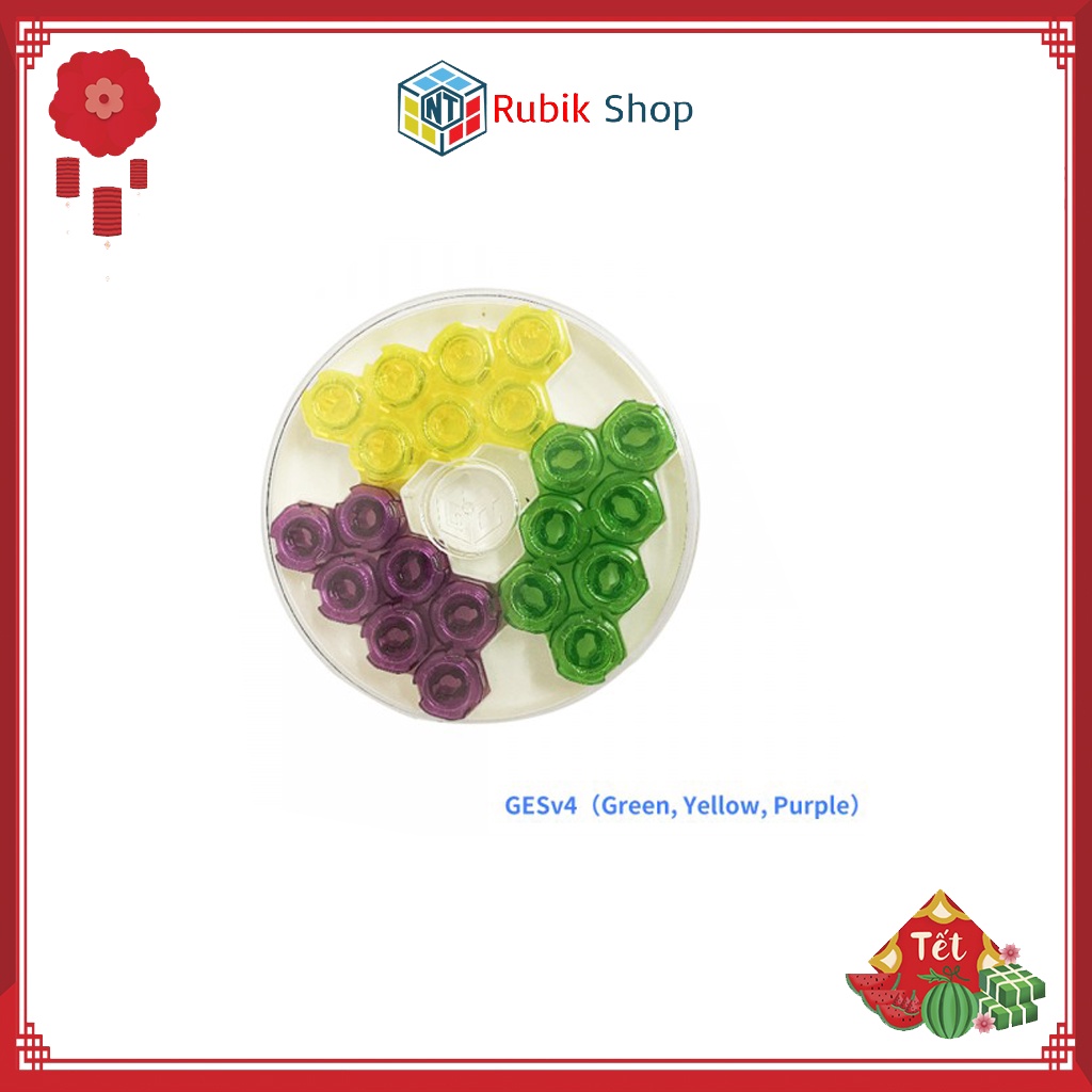 Bộ ốc Gan GES v4 Numberical cho các dòng Rubik Gan 2021