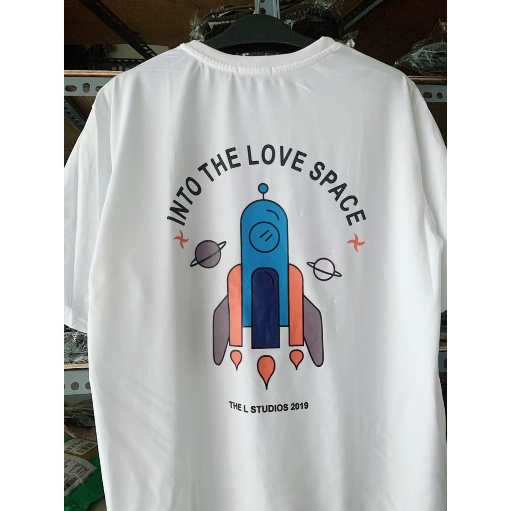 Áo thun Space vũ trụ đen tím unisex
