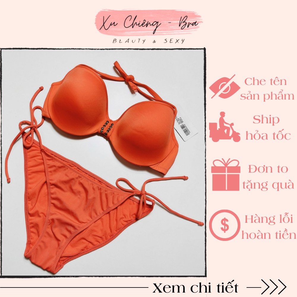 Set bikini 2 mảnh có gọng có đệm mút nâng ngực hàng xuất dư SP03