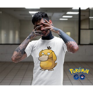 Áo thun Cotton Unisex - Game - Pokemon GO - Pokemon Koduck