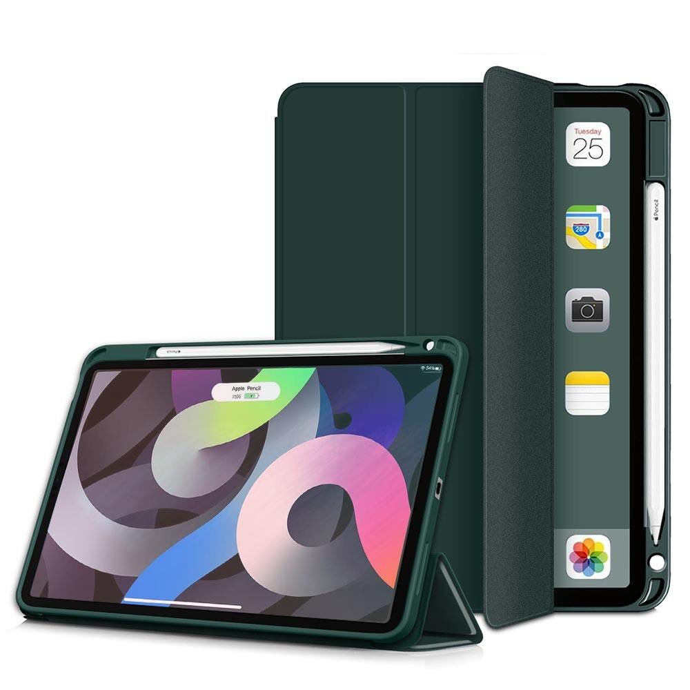 Bao Da Máy Tính Bảng Nắp Lật Nam Châm Thông Minh Có Ngăn Đựng Bút Cho iPad Air 5 2022 Air 10.9 2020