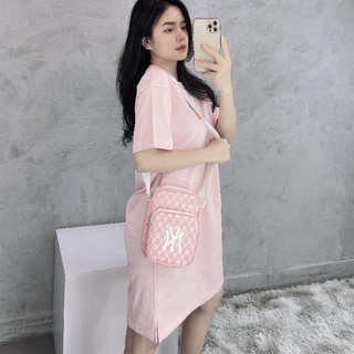 Túi Đeo Chéo mlb NY Vintage Mini Bag Pink Full Tag Code