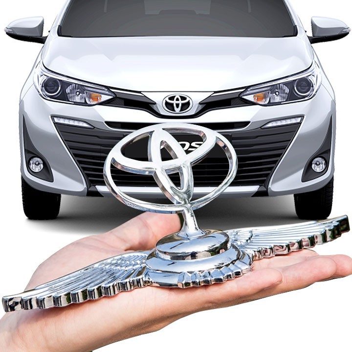 Logo Cánh Chim Thiên Thần Gắn Mui ( Nắp Capo) Xe Ô Tô Toyota - Hot Na No Smart Uy Tín Chất Lượng