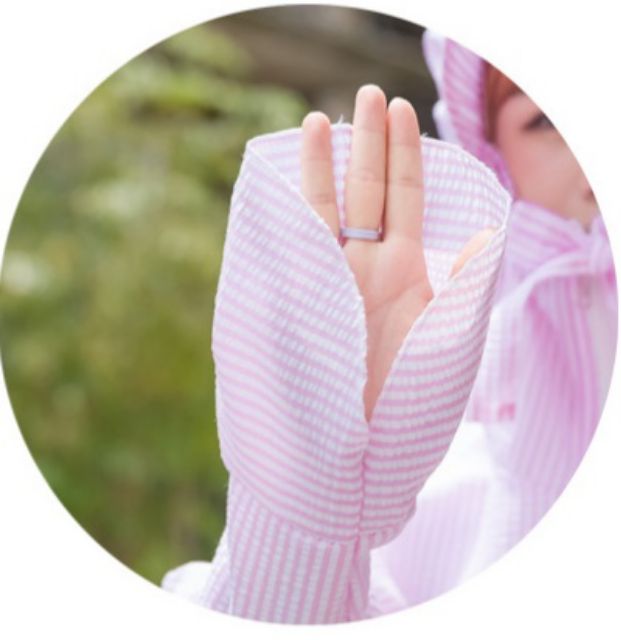 Áo chống nắng nữ toàn thân có vành mũ dài dẻo kiểu mới(Ảnh thật e chụp cận chất, ngoài đẹp hơn ảnh ạ) | BigBuy360 - bigbuy360.vn