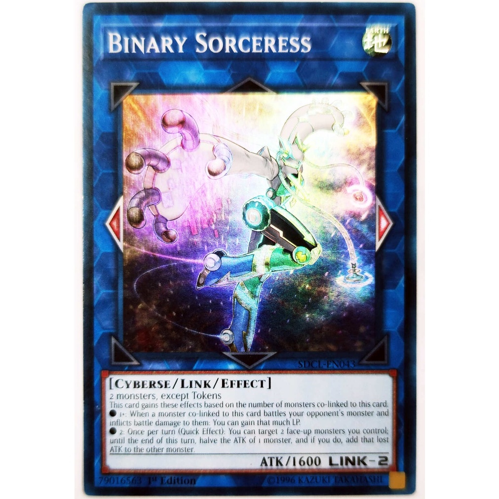 [Thẻ Yugioh] Binary Sorceress |EN| Super Rare