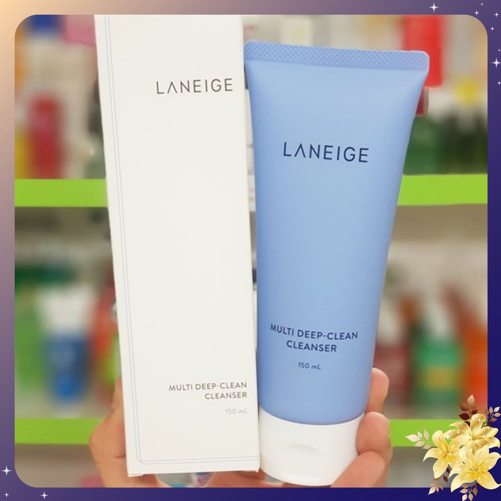 Sữa rửa mặt sạch sâu Laneige Multi Deep Clean Cleanser 150Ml ✿ѕ