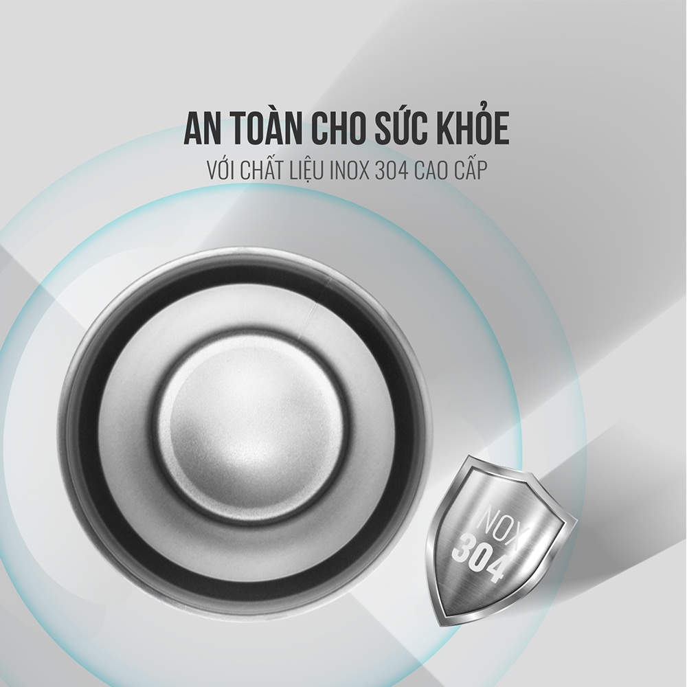 Cốc giữ nhiệt Elmich inox 304 400ml EL3672