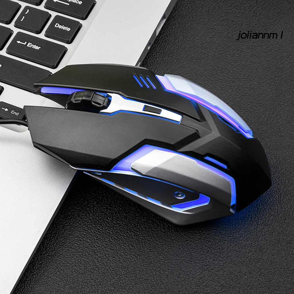 Chuột Quang Gaming Jolian M6 Có Dây Usb Chống Trượt Phát Sáng Cho Máy Tính Laptop | BigBuy360 - bigbuy360.vn