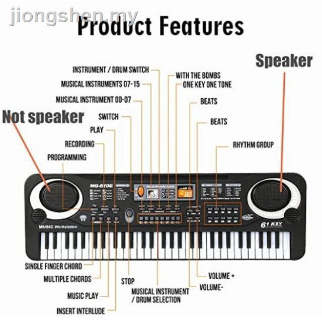 Đàn Organ Điện 61 Phím Cho Bé Học Nhạc