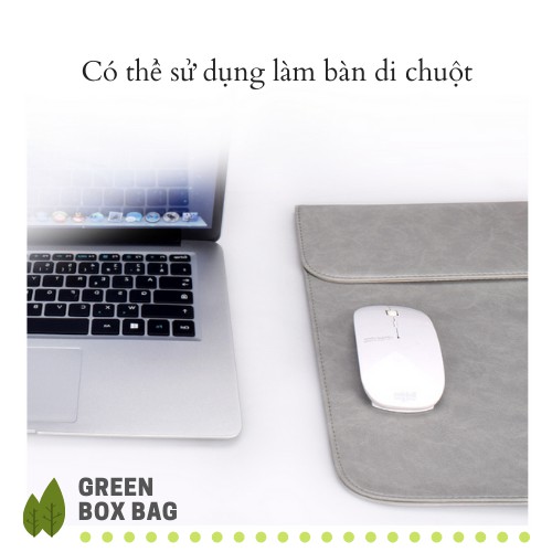 Túi chống sốc Laptop / Macbook cao cấp 13,3 14 15,6 inch PU01 II Bảo Hành 1 Năm II Bao Da Đựng Máy Tính Nam Nữ II 2022