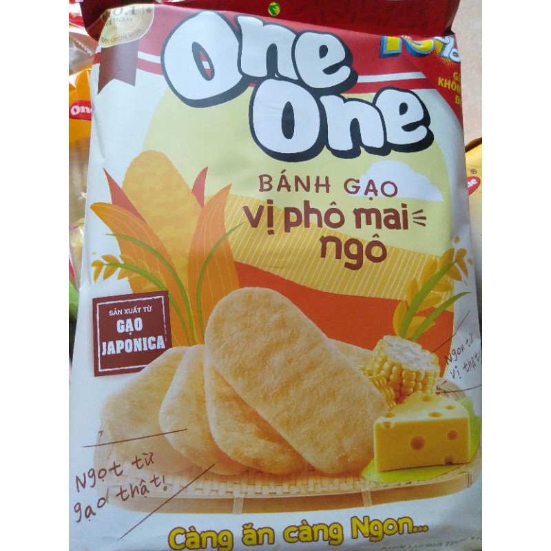 bánh gạo vị phô mai ngô