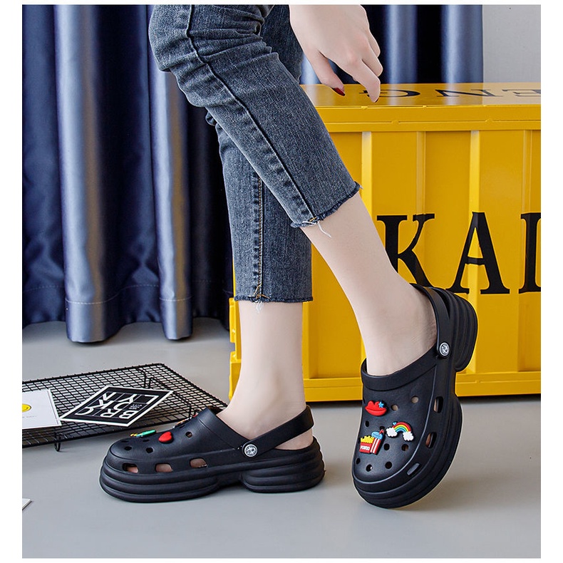 Dép sục nữ quai hậu đế độn 5cm đi cực êm chân thời trang ulzzang hàn quốc siêu Hotrend 2022 TH-82