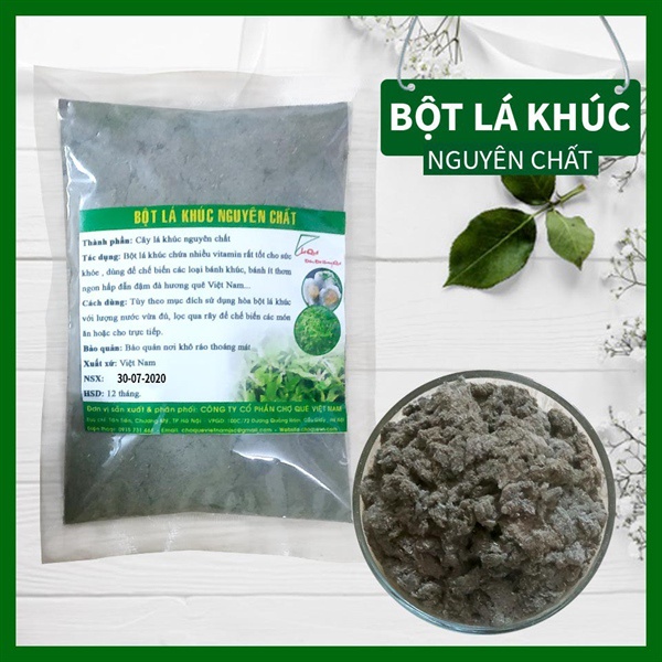 Bột lá khúc nguyên chất (50g)