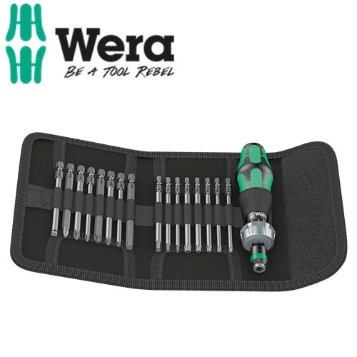 Bộ WERA KRAFTFORM KOMPAKT 60 RA gồm 17 cái WERA 05051040001