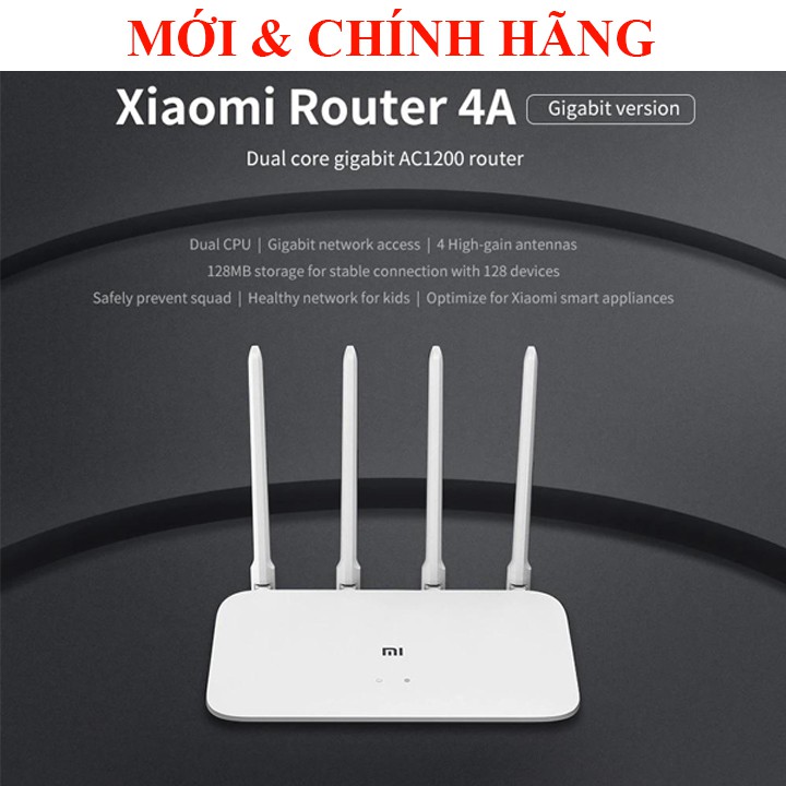 Bộ Phát Wifi Xiaomi AC 1200Mbps Quốc Tế Tiếng Anh BH 12 tháng Mi Router 4A | WebRaoVat - webraovat.net.vn