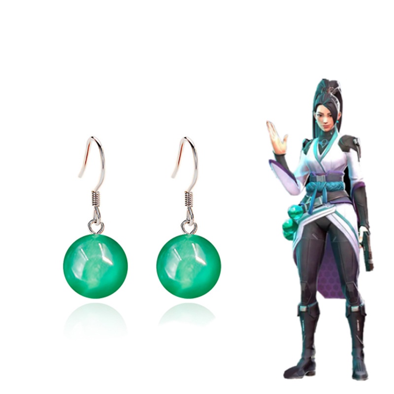 Khuyên Tai Dạng Kẹp Hóa Trang Nhân Vật Game Valorant Cho Nữ