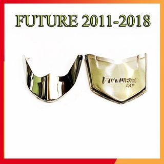 BỘ MỎ DÈ TRƯỚC + SAU XE FUTURE INOX (Ảnh Sp thật)
