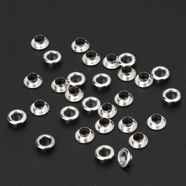 Bịch 10 nắp charm mạ bạc 925.