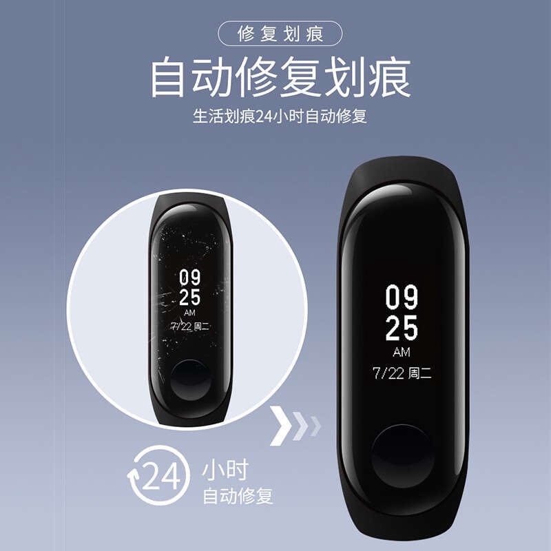 Miếng Dán Trong Suốt Bảo Vệ Màn Hình Đồng Hồ Cho Mi Band 5