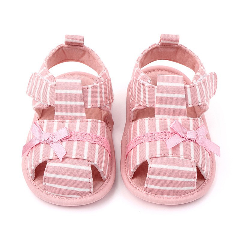 Giày Sandal Thoáng Khí Chống Trượt Cho Bé Gái Tập Đi