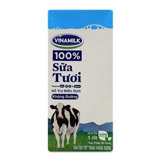 Sữa Vinamilk 1 lít không đường