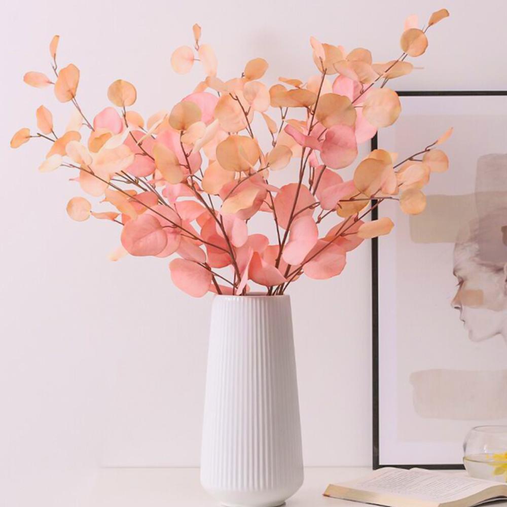 Cành Cây Bạch Đàn Nhân Tạo Bằng Nhựa Dùng Trang Trí Nhà Cửa / Tiệc Cưới