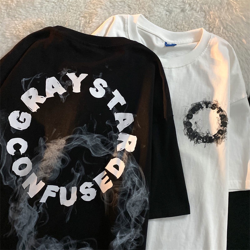 Áo Thun Ngắn Tay Thời Trang Năng Động Cho Nam Nữ 1912908Túi Đeo Chéo Thời Trang Phong Cách Retro Cá Tính