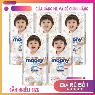 Bỉm / Tã quần Moony Natural Man size M/L/XL 46/36/32 miếng