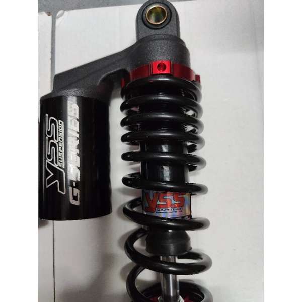Phuộc YSS bình dầu tem khắc full đen gắn AirBlade  NOUVO 4 5 6 Impulse DyLan PS Sh ý PCX NVX...