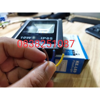 Đèn pha Led 10w siêu mỏng dùng chiếu bảng hiệu, sân vườn