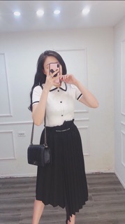 Áo len mongtogi có cổ