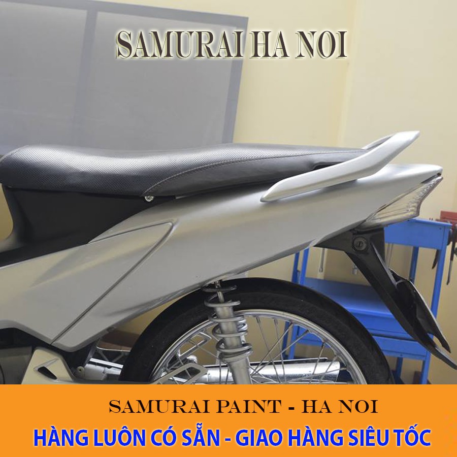 Chai Sơn Samurai Màu Bạc Sáng Honda H111